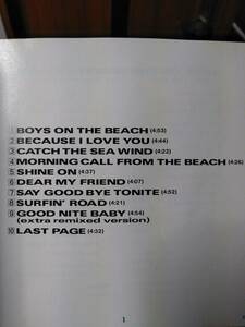 TUBE チューブ☆BOYS ON THE BEACH☆全10曲のアルバム♪送料180円か370円（追跡番号あり）