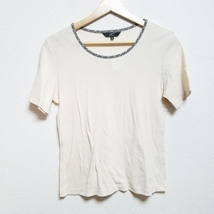 ダックス DAKS 半袖Tシャツ サイズ38 L - ベージュ レディース クルーネック トップス