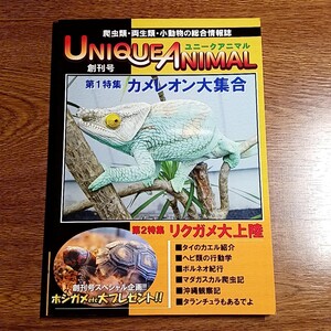 ユニークアニマル No.1　2002年創刊号　カメレオン大特集／リクガメ大上陸　爬虫類・両生類・小動物の総合情報誌