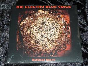 His Electro Blue Voice / Ruthless Sperm = CD(未開封,紙ジャケット仕様,ノイズロック,クラウトロック,sub pop,post punk)