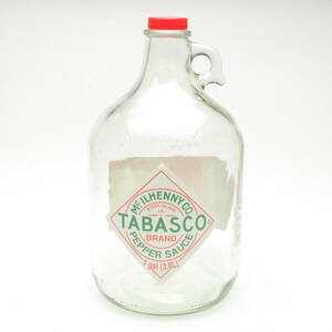 空き瓶 タバスコ TABASCO 1ガロン 1Gallon 3.8L マキルへニー