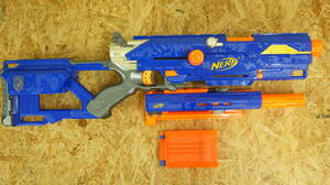 NERF ナーフ LONG STRIKE CS-6　中古現状品　使用感、スレ傷有