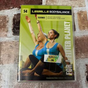 54　★レスミルズ★Lesmills★DVD★CD★英語コレオノート★中古品★BodyBalance54　★ボディバランス★３点セット