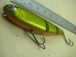 濱田禎二 ジャッカル ハマクル 濱狂 クロキン 肉 Jackall HAMAKURU 3piece Jointed Topwater