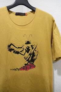 即決 05SS UNDERCOVERISM アンダーカバーイズム UNDERCOVER but beautiful 2 期 虫＆アーム＆イチゴ コラージュ アートプリントTシャツ 2