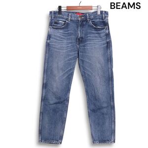 RED CARD × BEAMS レッドカード × ビームス別注★ B87586 USED加工 テーパード デニム パンツ ジーンズ Sz.25　レディース　K4B00877_A#R