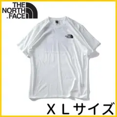 新品 ノースフェイス Tシャツ 半袖 ボックスロゴ メンズ ホワイト XLサイズ