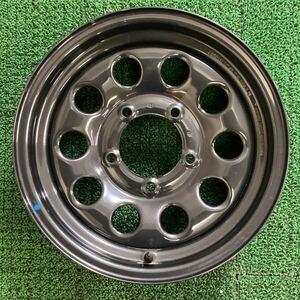 【604】スズキ ジムニー シエラ純正スチールホイール15×5.5JJ 139.7-5H中古品1本