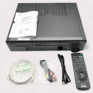 [240934] 完全動作品 SONY WV-H4 Hi8+VHSビデオデッキ