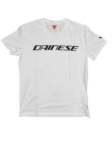 新品・アウトレット　【DAINESE-ダイネーゼ】1896745 DAINESE T-SHIRT｜Mサイズ｜WHITE/BLACK