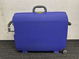 A3　Samsonite　サムソナイト　スーツケース　トランク　ブルー系カラー　ACE JAPAN　ブランドバッグ　現状品