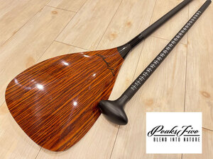 【PEAKS5】超軽量カーボンパドル　新品未使用　KOA2piece PADDLE　《 25％OFF !! 》