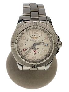 BREITLING◆自動巻腕時計/アナログ/ステンレス/IVO/SLV/A32350/20240328日差-18