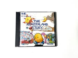 PCエンジン HuCARD THE NEWZEALAND STORY ニュージーランドストーリー 箱付き レトロゲーム Huカード