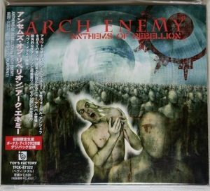 ☆ アーク・エネミー ARCH ENEMY アンセムズ・オブ・リベリオン ANTHEMS OF REBELLION 初回限定 2枚組 日本盤 帯付き TFCK-87322 新品同様