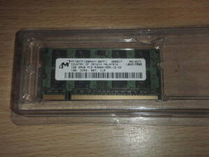 M-SDRAM2 Micron製MODULE DDR2 1GB 200SODIMM　MT16HTF12864HY-667F1