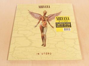 未開封 ニルヴァーナ In Utero 30th Anniversary Edition 30周年記念限定リマスター180g重量盤LP+10インチレコード Nirvana Kurt Cobain