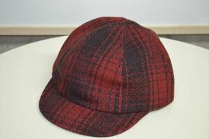 ビズビム VISVIM　ウール　リネン　キャップ　帽子　ML D1707
