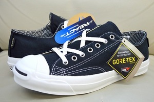 新品未使用 CONVERSE コンバース JACK PURCELL GORE-TEX RH ジャックパーセル ゴアテックス REACT 黒 ブラック 16500円 US7.5 26センチ