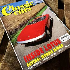 B1215　「CLASSIC CARS」クラシックカー　ヴィンテージ　英国車 バイク カスタム 古本　雑誌 旧車　当時物　ビンテージ　自動車