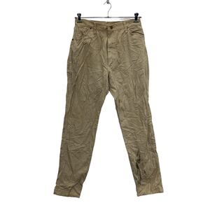 Wrangler チノパンツ W30 ラングラー ベージュ ロゴ デッドストック 古着卸 アメリカ仕入 2305-981