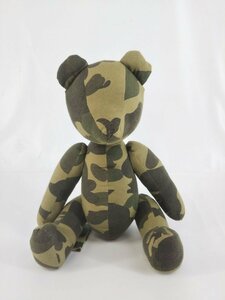 A BATHING APE (ア・ベイシング・エイプ) BAPE CITY CAMO TEDDY BEAR(テディベア) グリーン