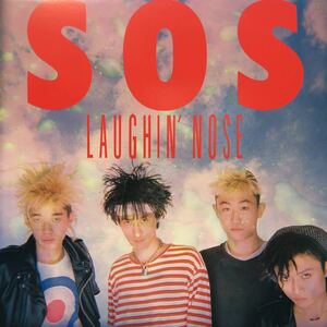 J-ROCK punk LAUGHIN’ NOSE ラフィン・ノーズ SOS LP レコード 5点以上落札で送料無料I