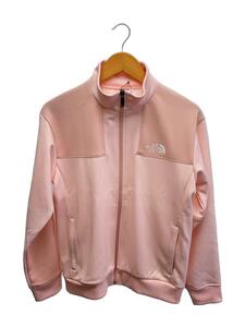 THE NORTH FACE◆JERSEY JACKET_ジャージジャケット/XL/ポリエステル/ピンク