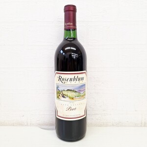 124 ★未開栓★ 1992 Rosenblum ローゼンブルム CELLARS セラーズ NAPA VALLEY Port ポート ワイン 750ml 18.5% ポートワイン WK