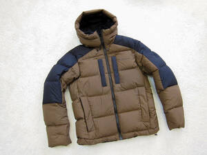 【良品】PeakPerformance ピークパフォーマンス M RIVEL SEASONAL JKT 茶×黒 M Peak Performance ダウン【検索:Arc