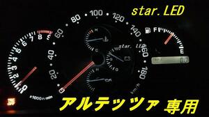 日本製アルテッツァ/ジータ用メーター用LEDセットTRD