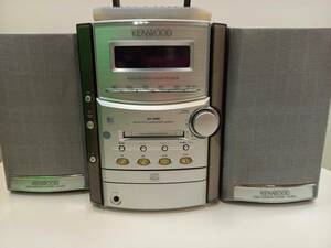 ◇◆14566 動作確認済 中古 KENWOOD RXD-SH3MD AUTO REVERSE CASSETTE DECK ケンウッド マイクロハイファイコンポーネントシステム MD◆◇