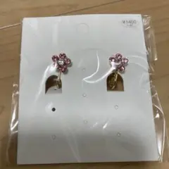 新品未使用未開封　イノブン　イヤリング　お花　アクセサリー