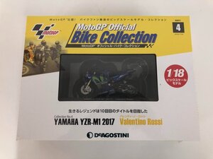 ▼　【未開封 MotoGP オフィシャル・バイク・コレクション No.4 バレンティーノ・ロッシ YAMAHA Y…】073-02405