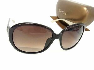 1円 ■美品■ GUCCI グッチ GG3113/F/S サングラス メガネ 眼鏡 メンズ レディース ブラウン系 FA9289