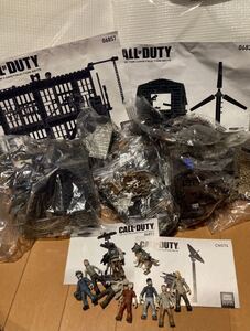 ハワイ購入　CALL of DUTY MEGABLOCKS コールオブデューティー　ゾンビシリーズセット　06857 06828 06872 CNG74