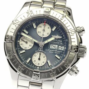 ブライトリング BREITLING A13340 スーパーオーシャン クロノグラフ デイデイト 自動巻き メンズ 保証書付き_805544