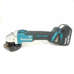 104 makita マキタ 18V 100mm 充電式ディスクグラインダ GA404DN ※中古