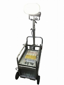 YANMAR ヤンマー LED 1灯式 バッテリー投光機 LED103CP 台車式 バッテリー搭載型 LED照明器具付 引取限定 神奈川県相模原市 KFK592964相