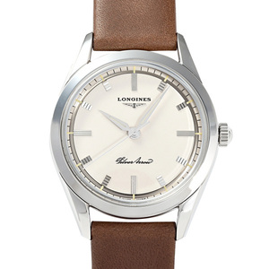 ロンジン LONGINES ヘリテージ クラシック シルバーアロー L2.834.4.72.2 シルバー文字盤 新品 腕時計 メンズ