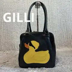 GILLI ジリ　ハンドバッグ　キューブバッグ　アヒル