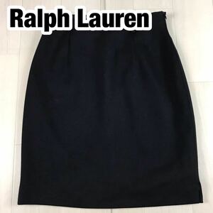 Ralph Lauren ラルフローレン タイトスカート レディース 膝丈 ブラック 9 M