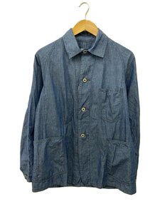 POST OVERALLS◆23SS/vintage sheeting chambray/カバーオール/S/インディゴ/3113-VSC//