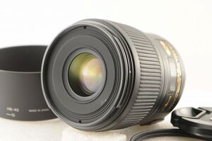 [美品] Nikon ニコン AF-S Micro NIKKOR 60mm f/2.8 G ED #2773