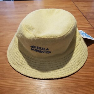 フラムーン HULAMOON リバーシブルハット バケットハット 帽子 ハット 軽量 パイル タオル生地 MOONEYES ビーチ ALOHA HAWAII サウナハット