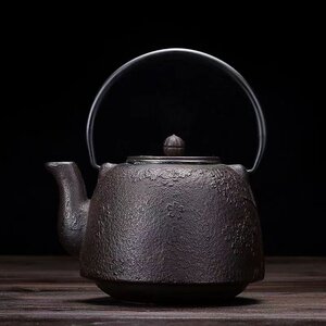 入手困難☆ 鉄瓶 提梁壺★新品 茶道具対応 鉄やかん 鉄器 鉄分補給 鉄びん