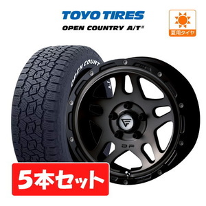 シエラ JB74W 5本セット サマー ホイール FORCE デルタフォース オーバーランダー TOYO オープンカントリー A/T EX 215/70R16