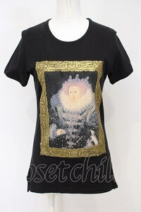 Vivienne Westwood / /エリザベスTシャツ S ブラック O-24-01-28-009-ts-IG-ZH