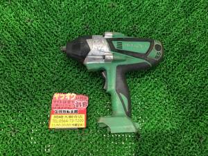 【中古品】【0907】★HiKOKI(旧日立工機) 18V コードレスインパクトレンチ 充電式 WR18DSHL(NN)本体のみ　ITDFUDBBAH1G