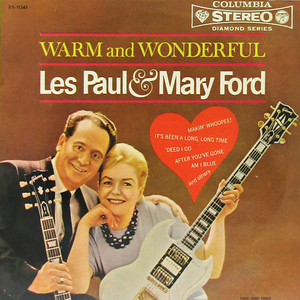 10inchLP☆ レス・ポールとメリー・フォード 浜辺のムード（Columbia ZS-1041）LES PAUL & MARY FORD Warm And Wonderful